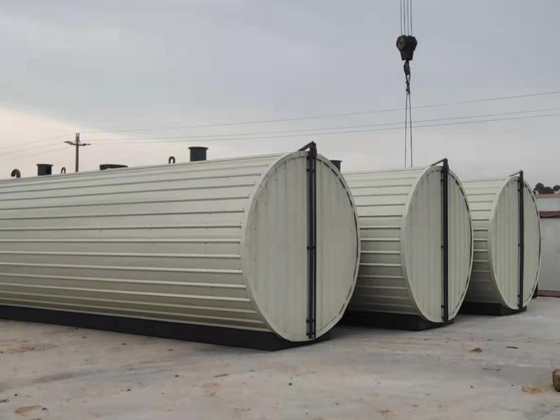 內(nèi)盤管外保溫罐